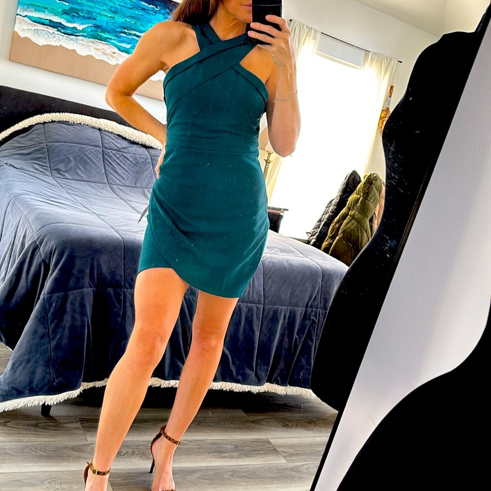 NWT Lulus Evergreen Mini Dress